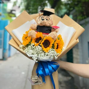 bó hoa hướng dương tốt nghiệp
